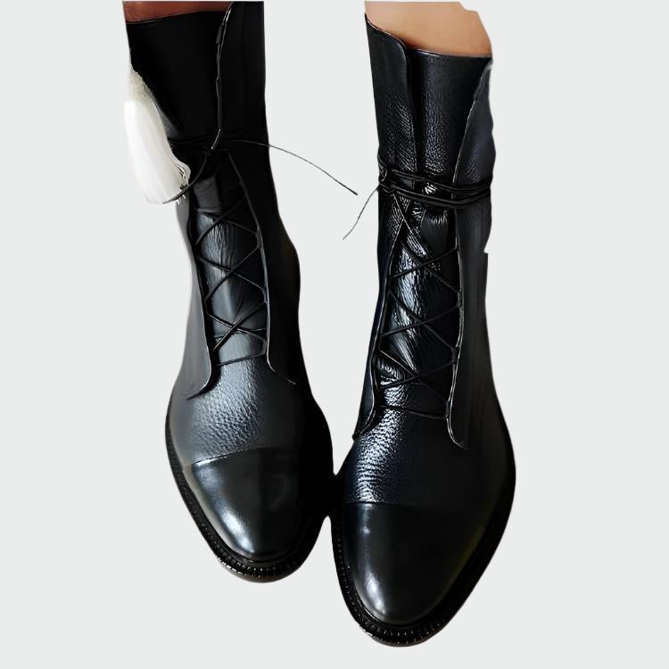Amy | Orthopedic Leather Boots - Mijn winkel