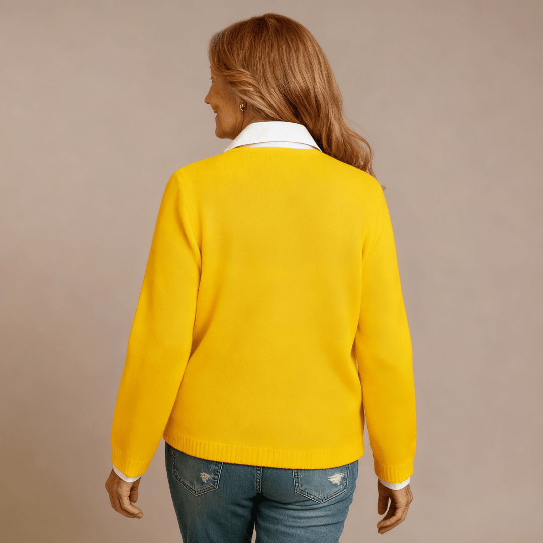 Anna | Art Printed Cardigan - Mijn winkel