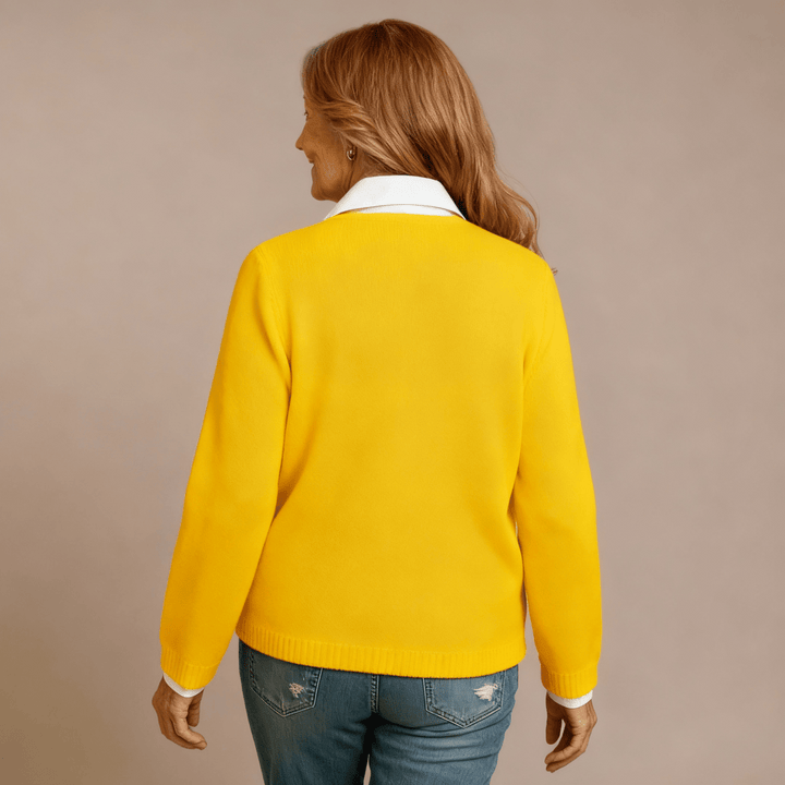 Anna | Art Printed Cardigan - Mijn winkel