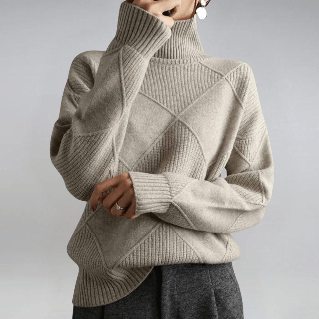 Anne | Luxe Turtleneck Sweater - Mijn winkel