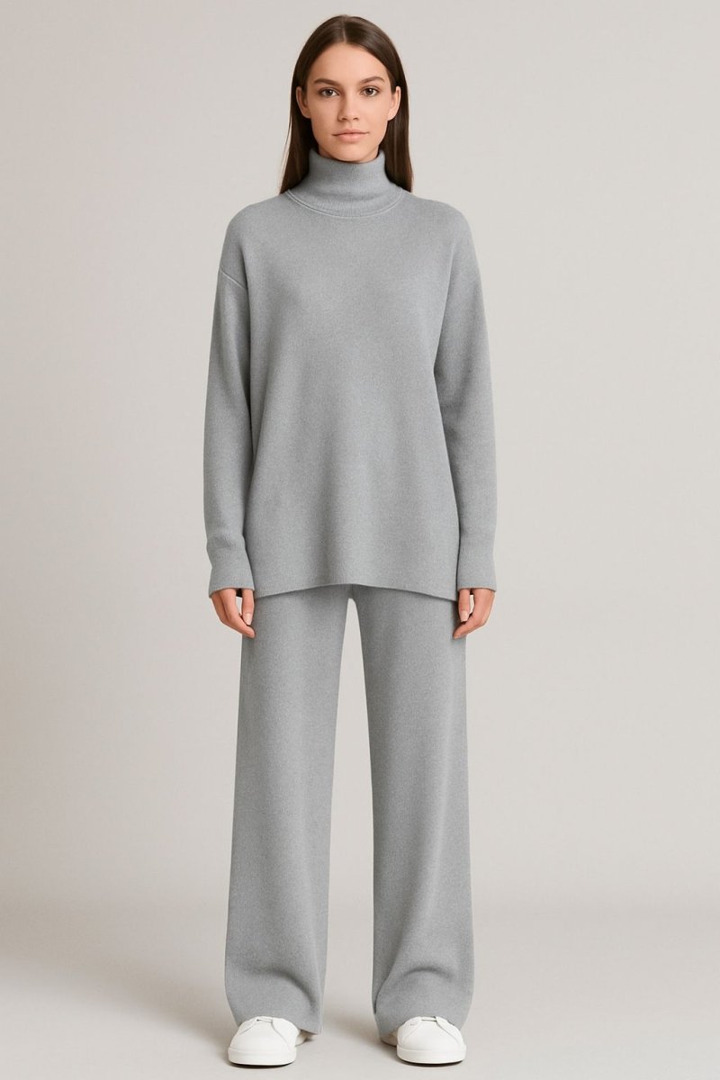 Barbara Turtleneck Top & Pants Set - Mijn winkel