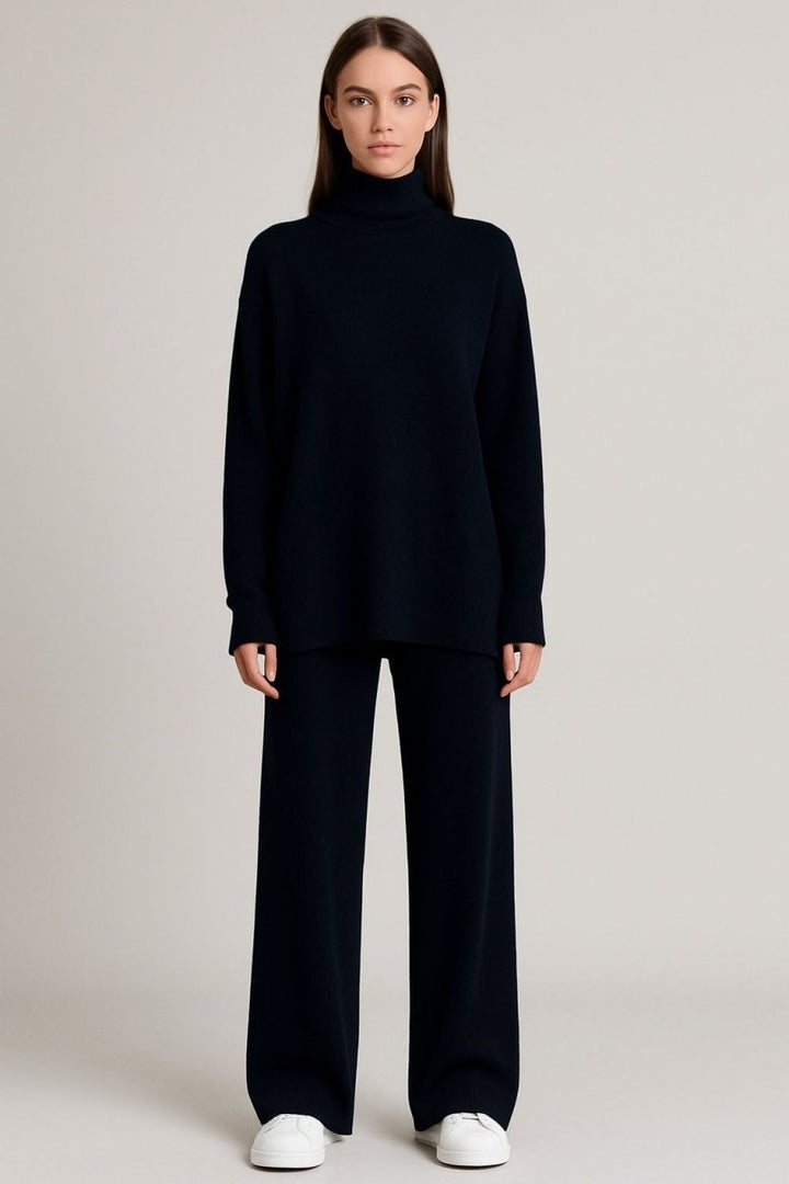 Barbara Turtleneck Top & Pants Set - Mijn winkel