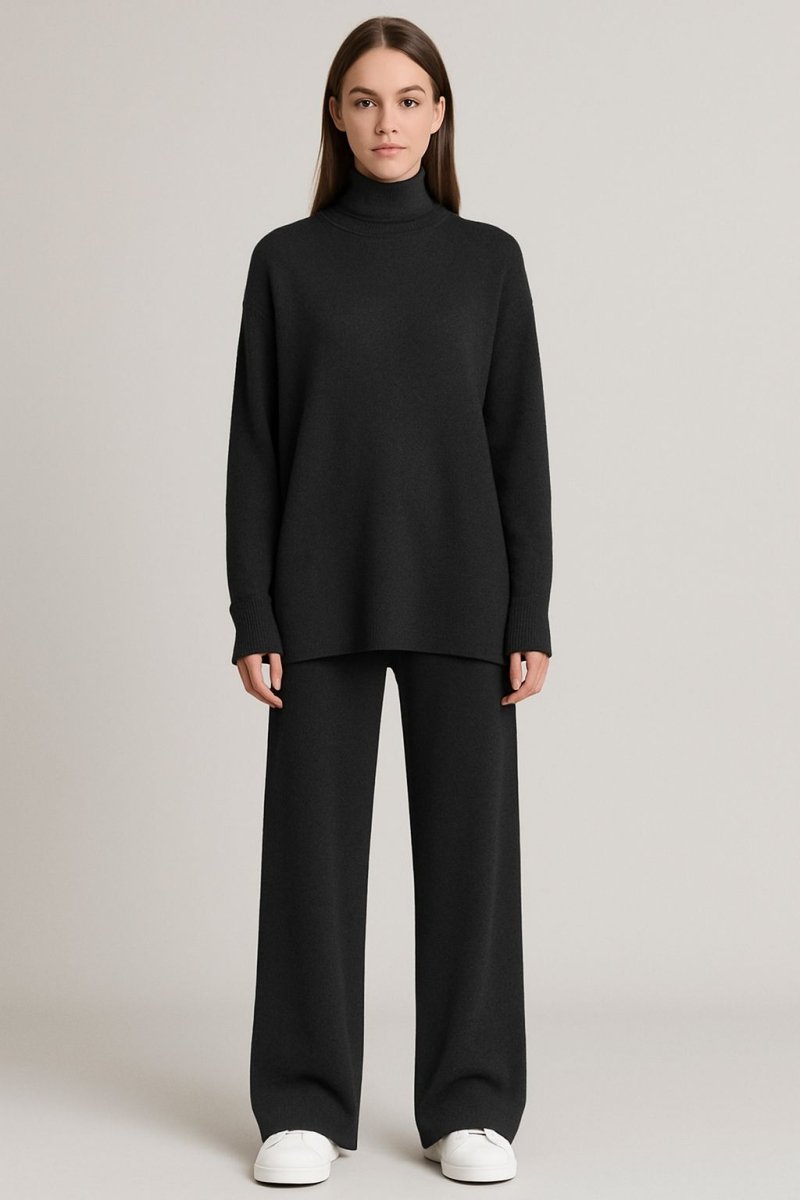 Barbara Turtleneck Top & Pants Set - Mijn winkel