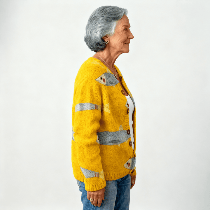 Bella | Sardines Art Cardigan - Mijn winkel
