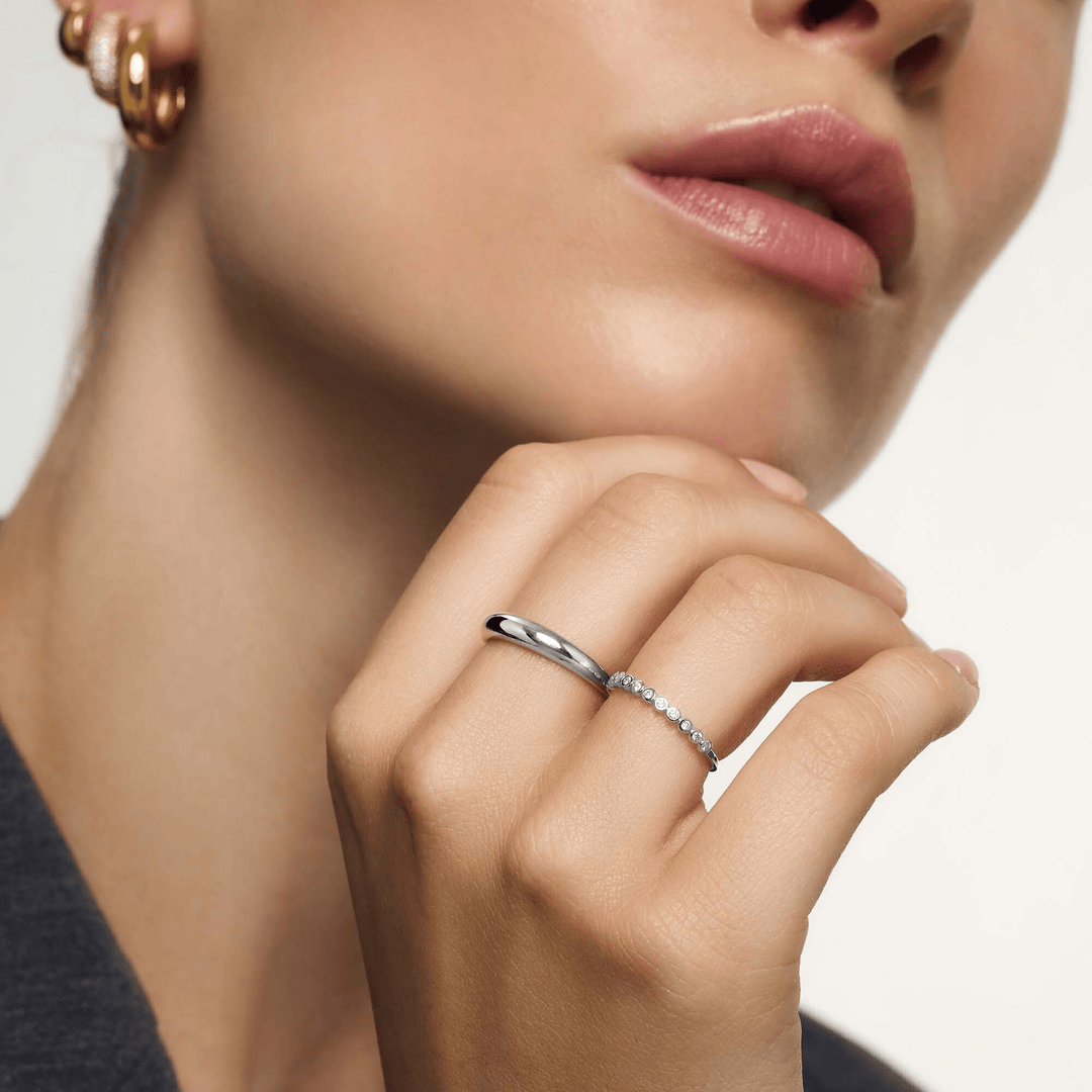 Bubble Ring | White Gold - Mijn winkel