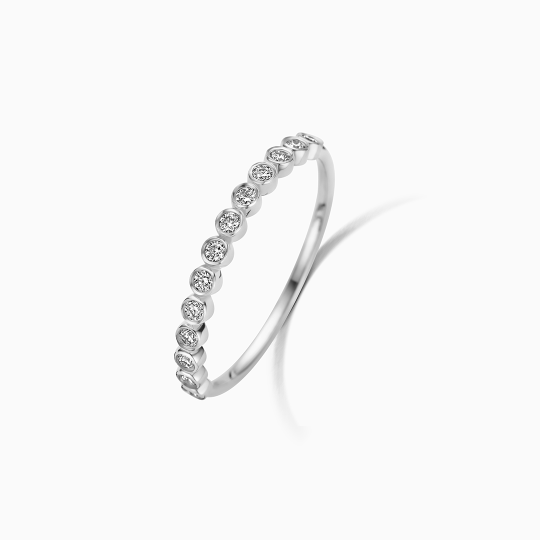 Bubble Ring | White Gold - Mijn winkel