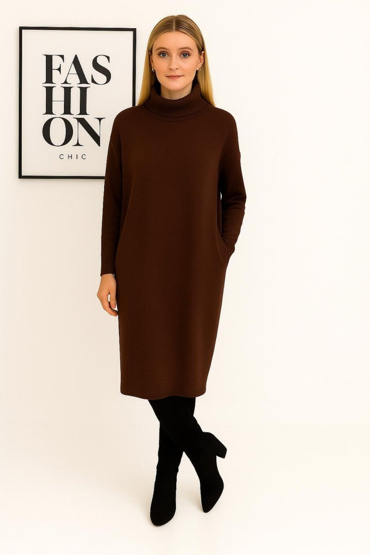 Carina Soft Knit Dress - Mijn winkel