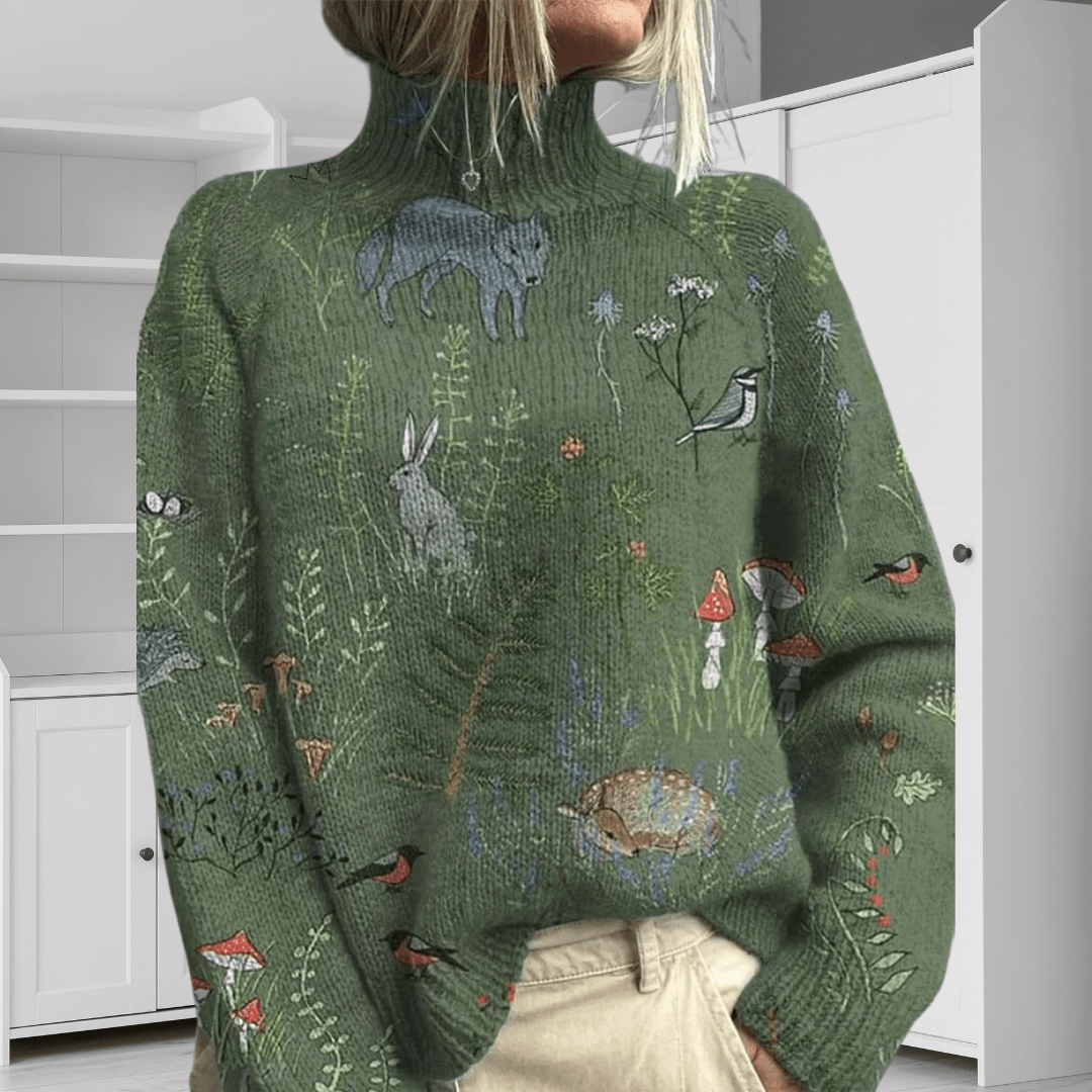 Clara | Cozy Turtleneck Sweater - Mijn winkel