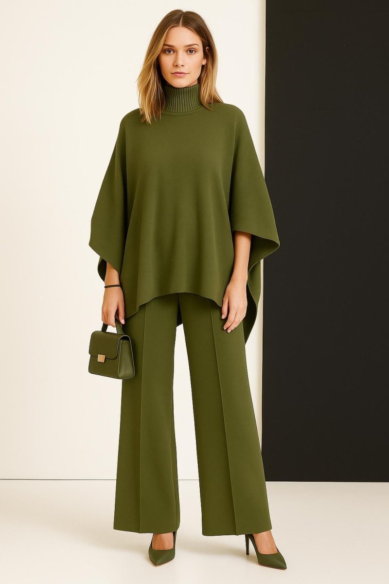 Clara Turtleneck Top & Pants Set - Mijn winkel