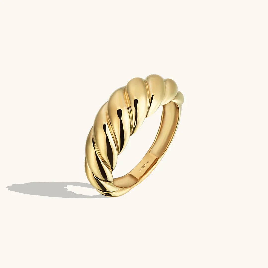 Croissant Ring | Gold - Mijn winkel