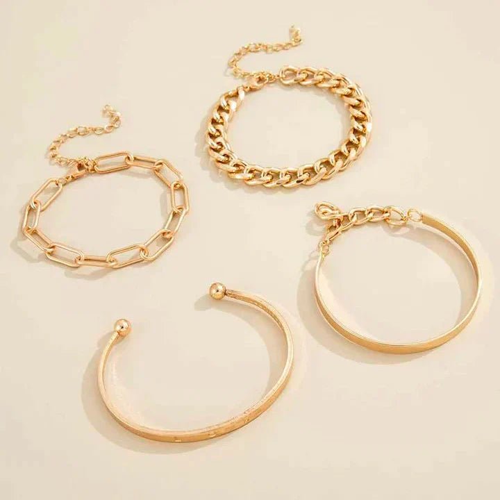 Elan Mercer Bracelet Set | Gold - Mijn winkel