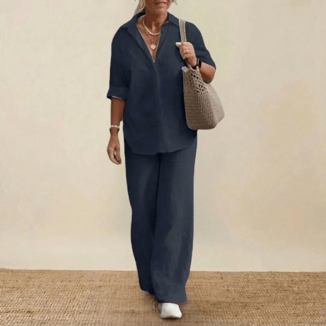 Elegant 2 - Piece Linen Set - Mijn winkel