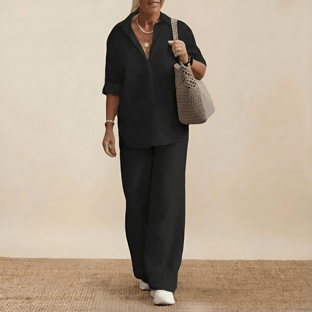 Elegant 2 - Piece Linen Set - Mijn winkel