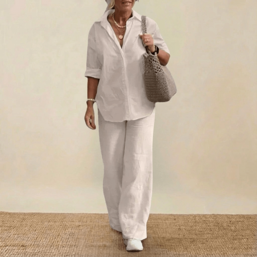 Elegant 2 - Piece Linen Set - Mijn winkel