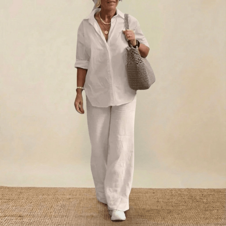 Elegant 2 - Piece Linen Set - Mijn winkel