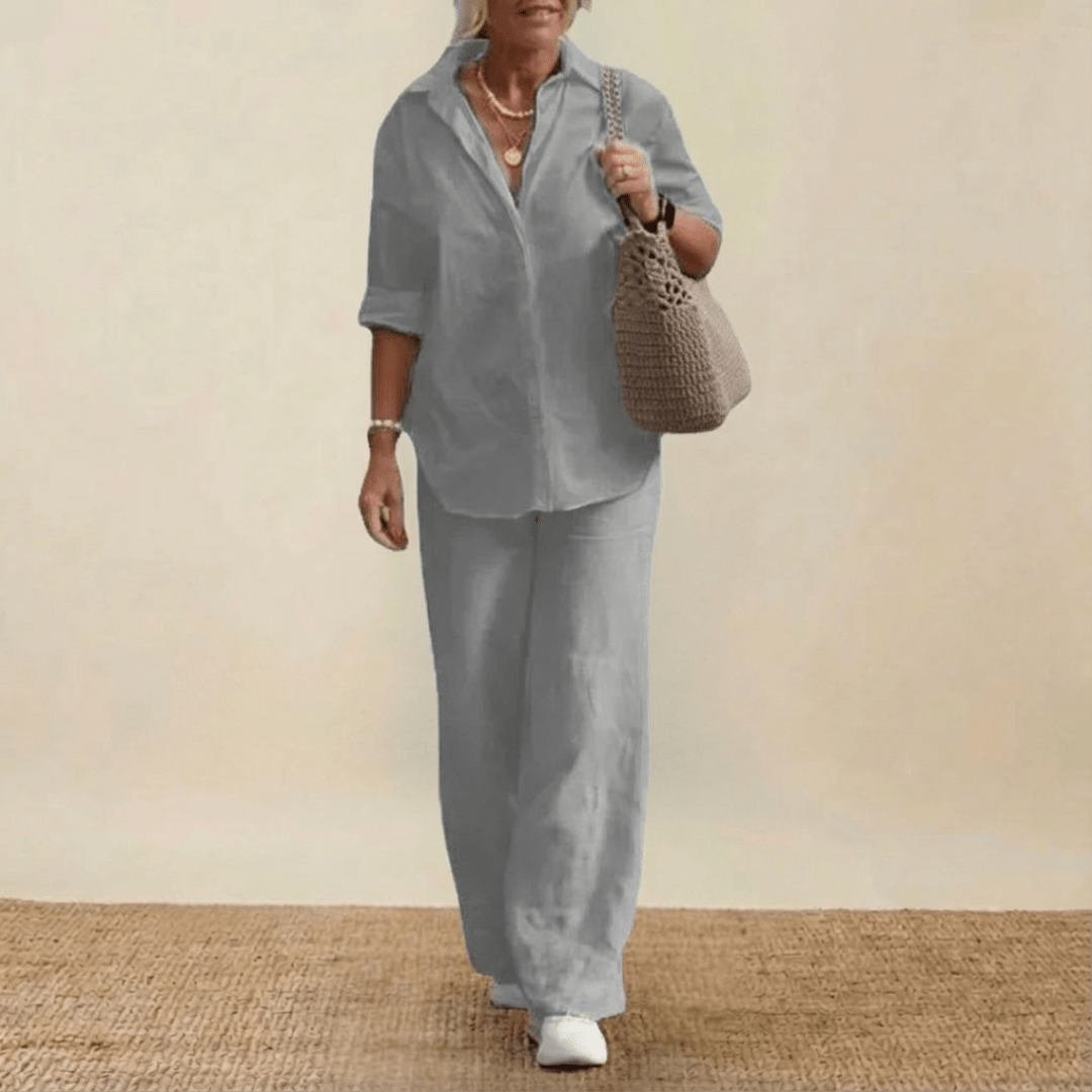 Elegant 2 - Piece Linen Set - Mijn winkel