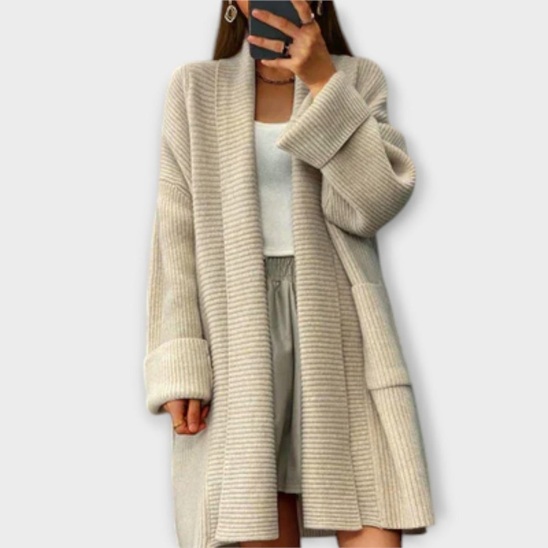 Euphemia | Long Knit Cardigan - Mijn winkel