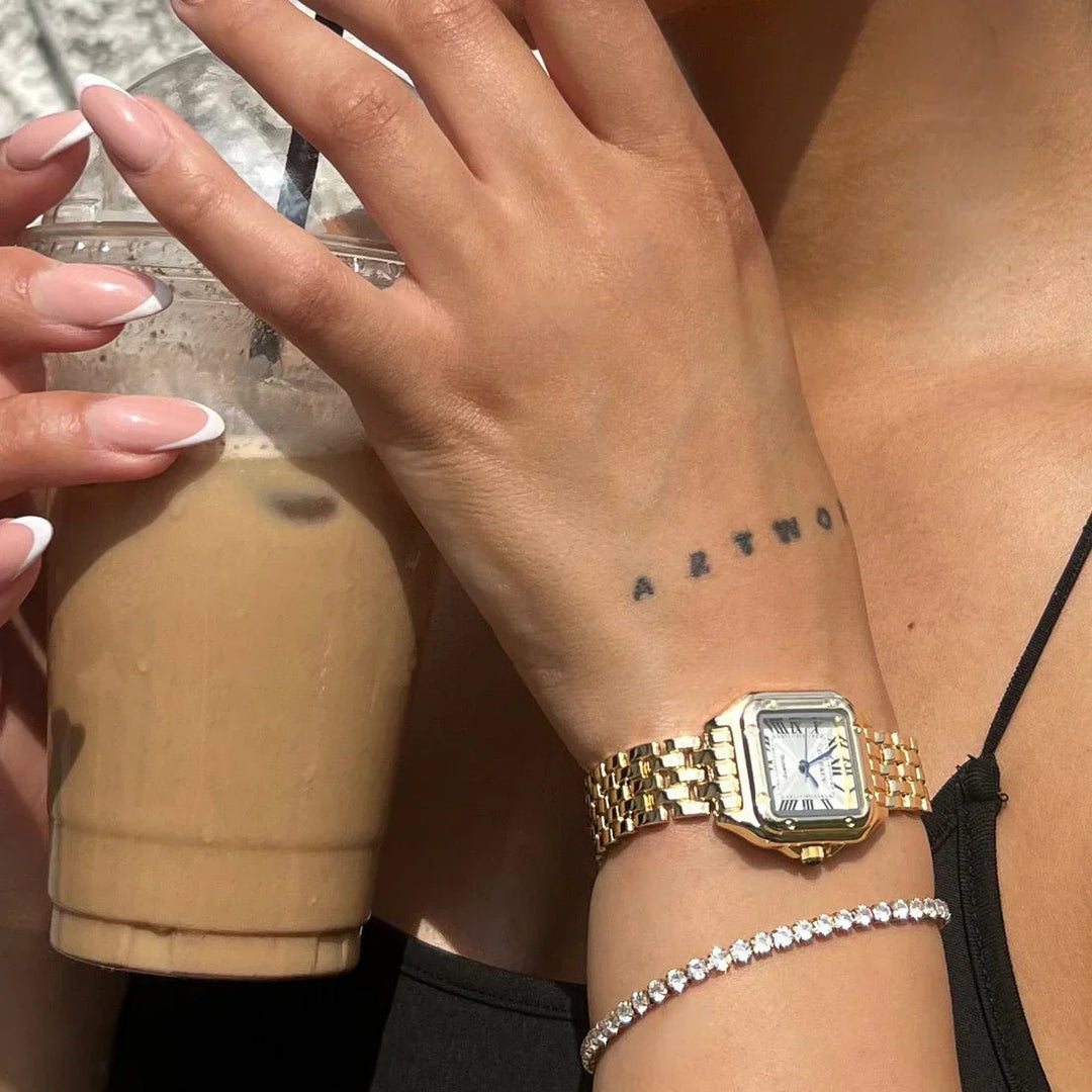 Fienna Watch | Gold - Mijn winkel