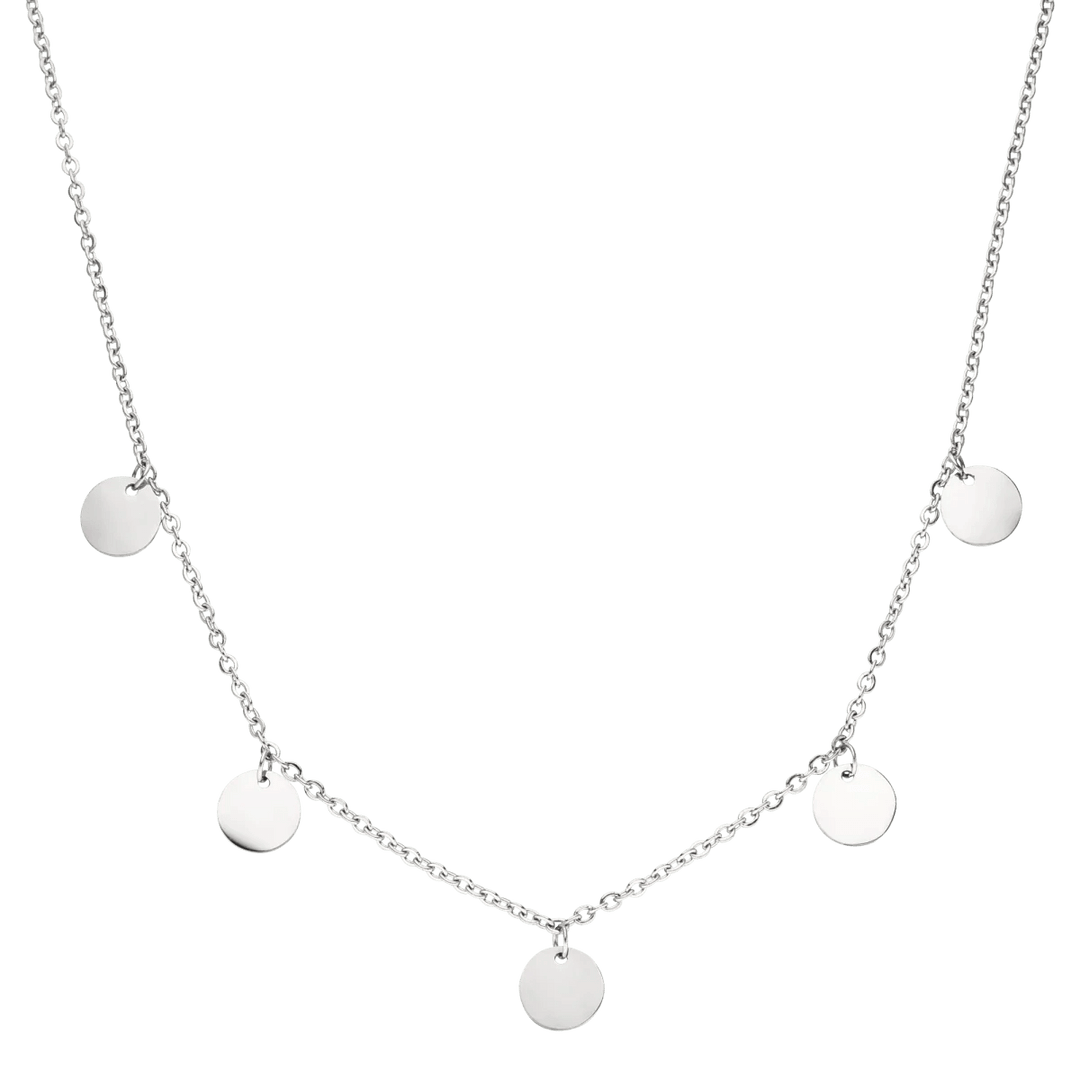 Funky Buddha Necklace | White Gold - Mijn winkel