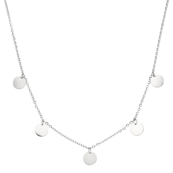 Funky Buddha Necklace | White Gold - Mijn winkel