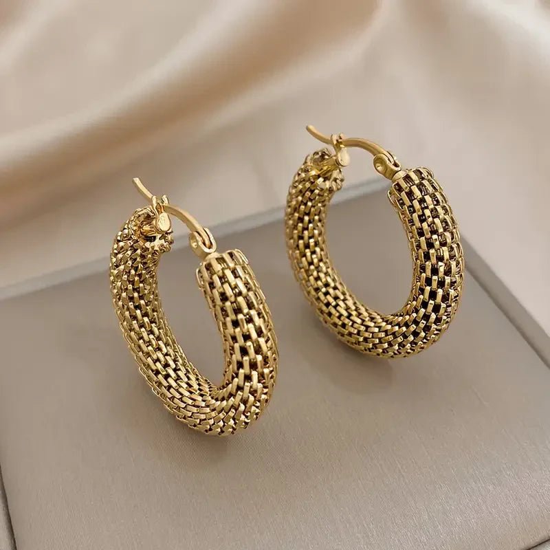 Golden Tide Hoop Earrings | Gold - Mijn winkel