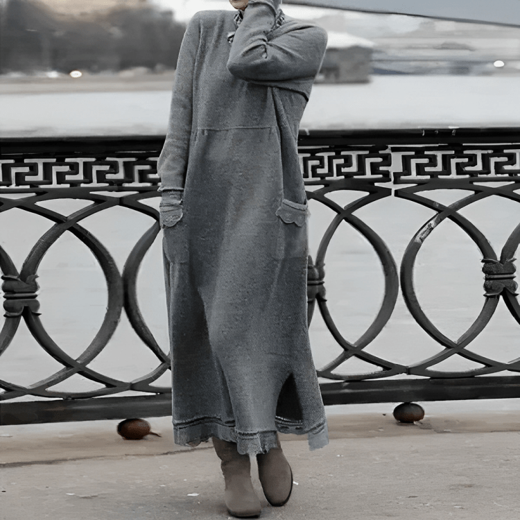 Greta | Comfortable Winter Dress - Mijn winkel