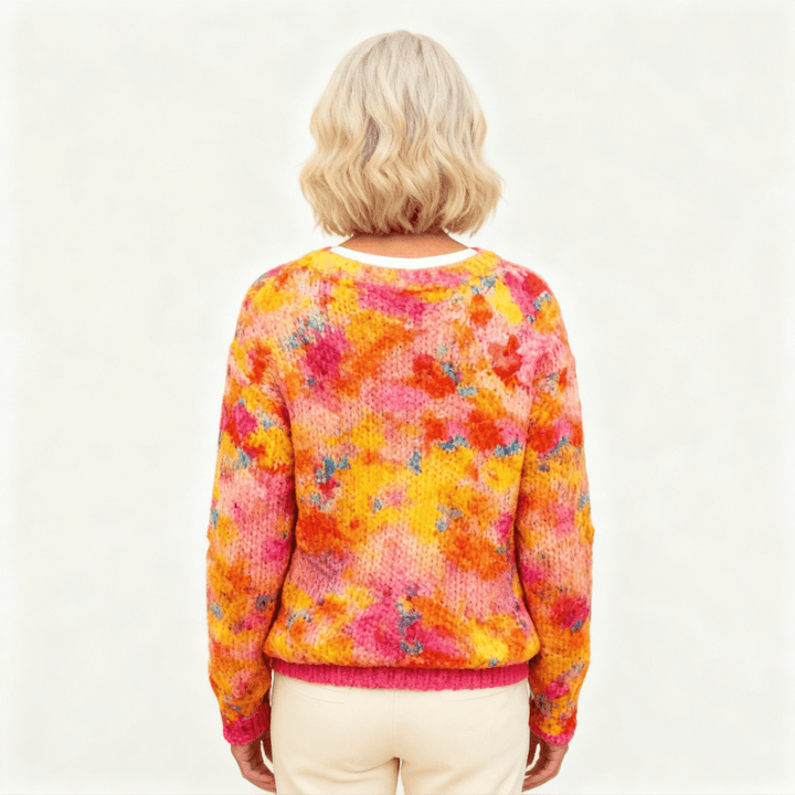 Gwen | Floral Print Cardigan - Mijn winkel