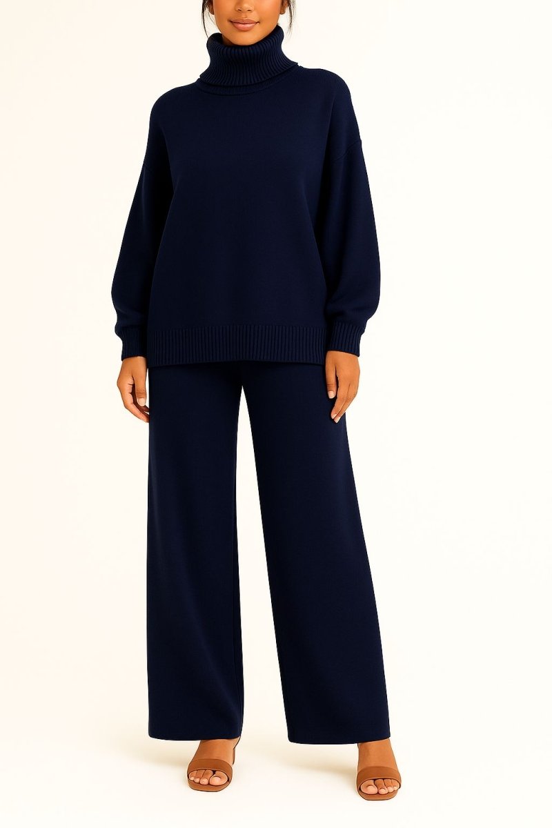 Harper Turtleneck Top & Pants Set - Mijn winkel