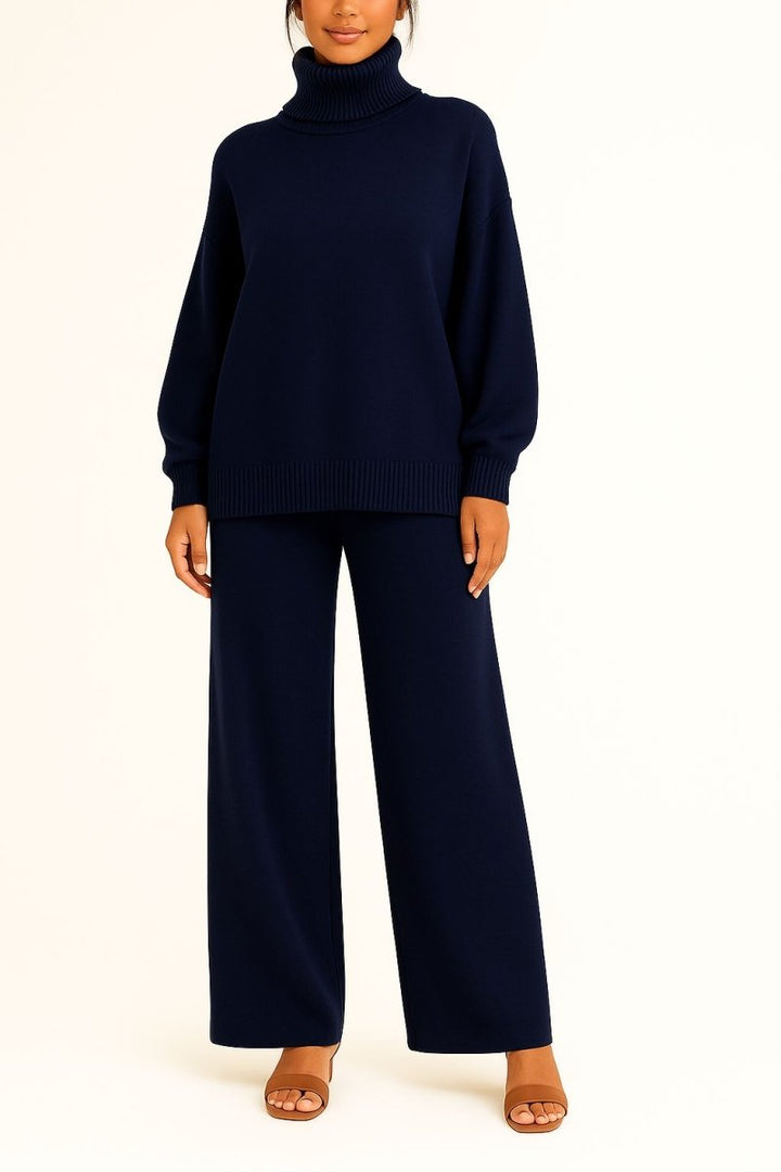 Harper Turtleneck Top & Pants Set - Mijn winkel