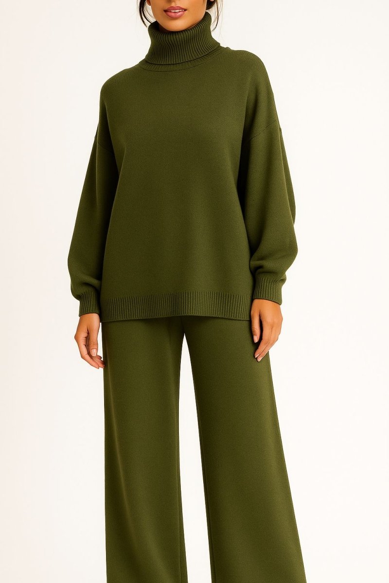 Harper Turtleneck Top & Pants Set - Mijn winkel