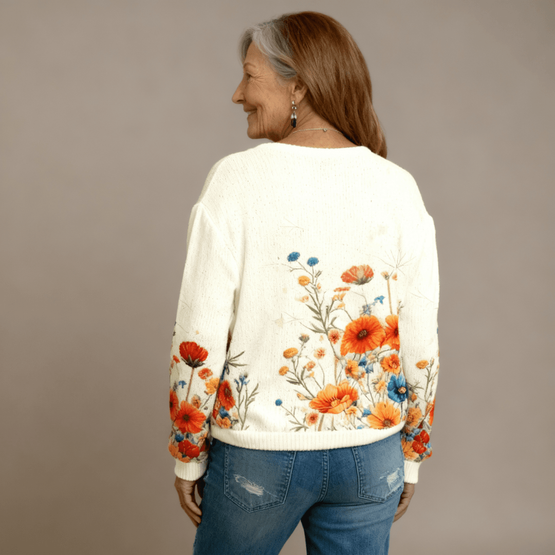 Helena | Vintage Flower Cardigan - Mijn winkel