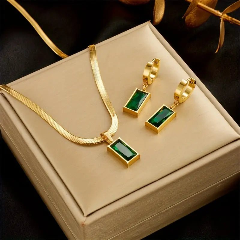 Iselotte Verdain Jewelry Set | Gold - Mijn winkel