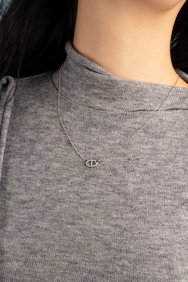 Isla Marina Necklace | White Gold - Mijn winkel