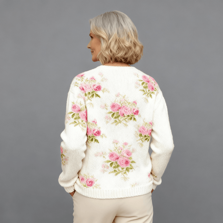 Jessie | Flower Art Cardigan - Mijn winkel