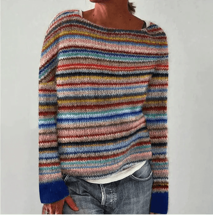 Lena | Scandinavian Knit Sweater - Mijn winkel