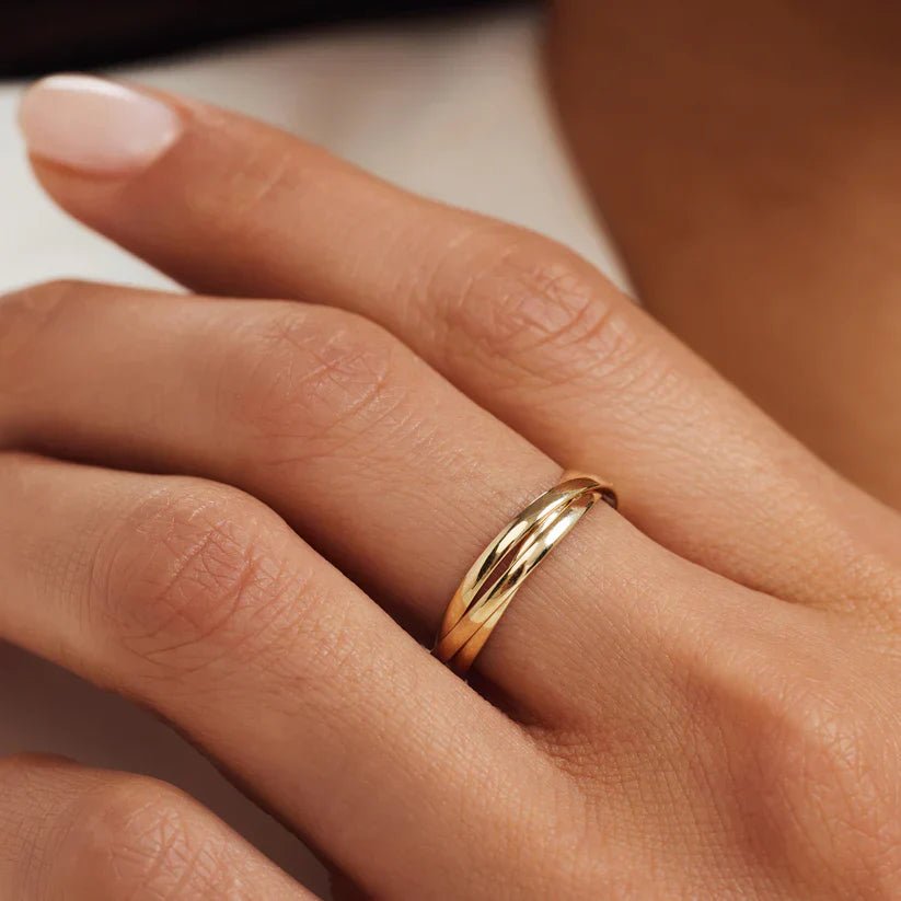 Léna Trielle Ring | Gold - Mijn winkel