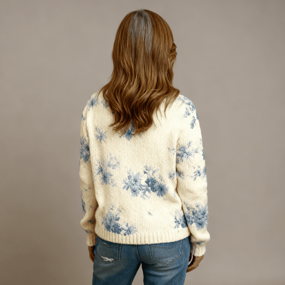 Lianne | Floral Art Cardigan - Mijn winkel