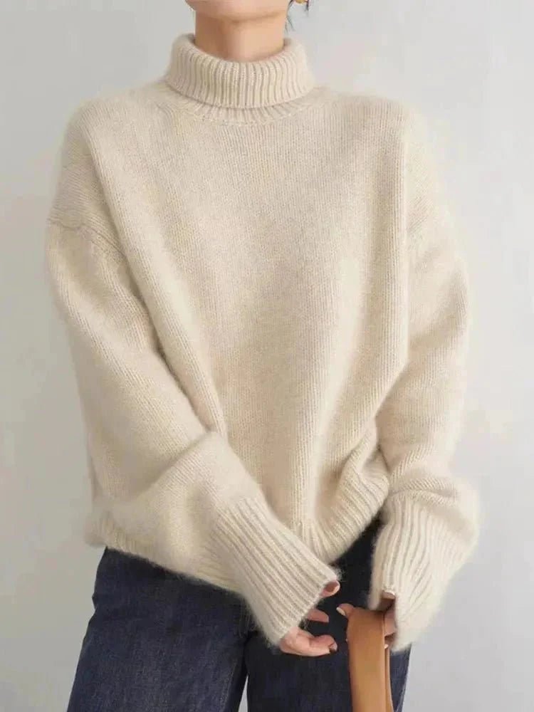 LINEA | High Collar Sweater - Mijn winkel