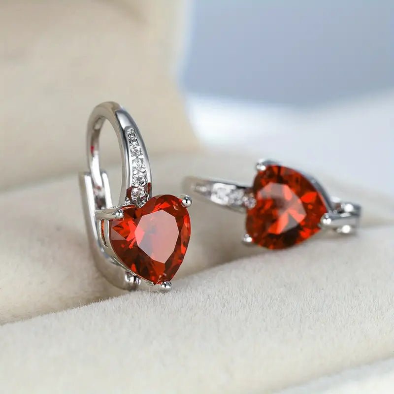 Lunara Emberelle Earrings | White Gold - Mijn winkel