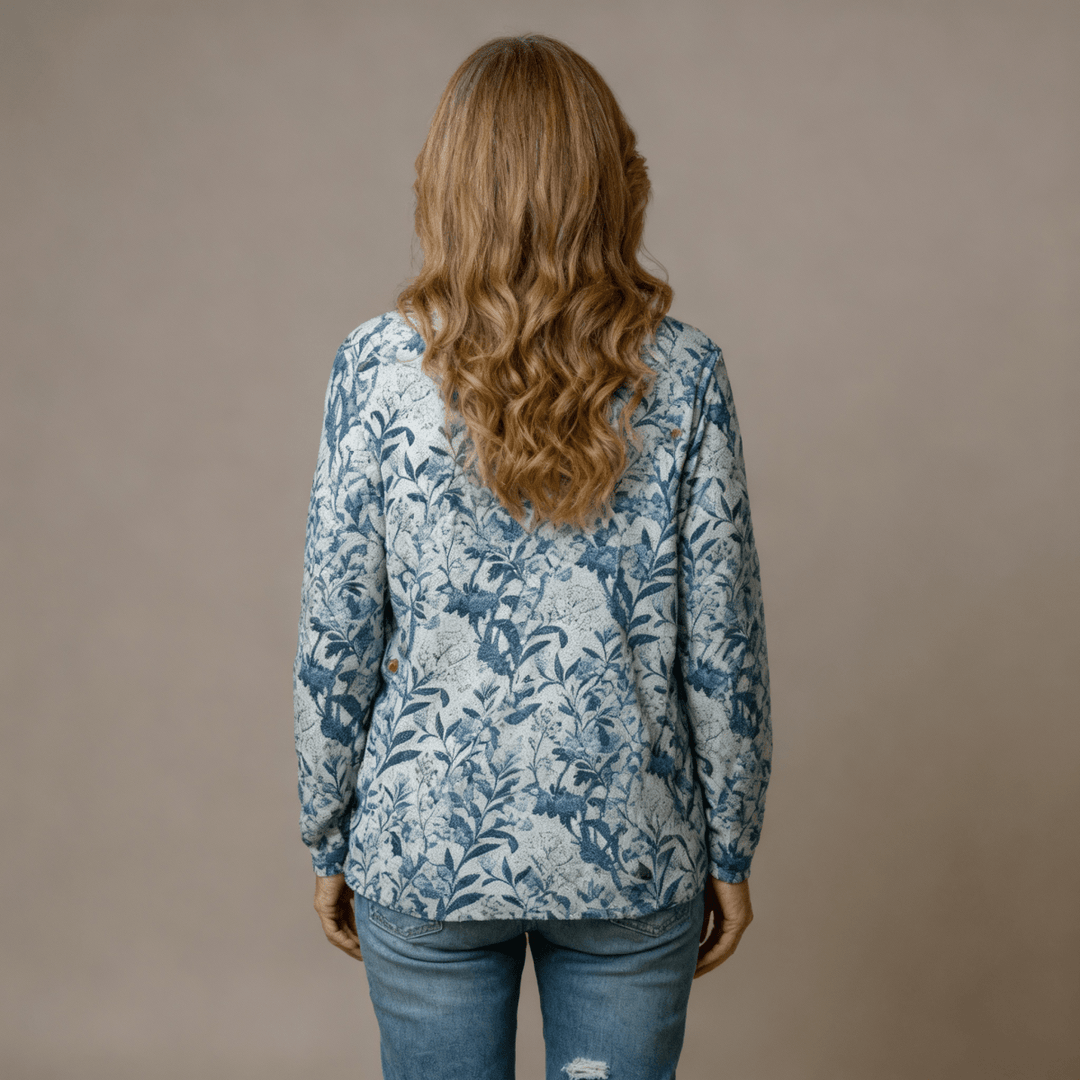 Mary | Floral Design Cardigan - Mijn winkel