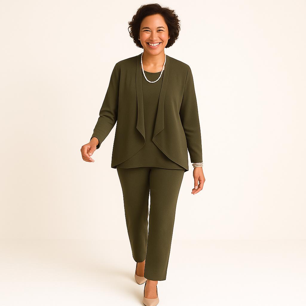 Mia Cardigan, Top & Pants Set - Mijn winkel