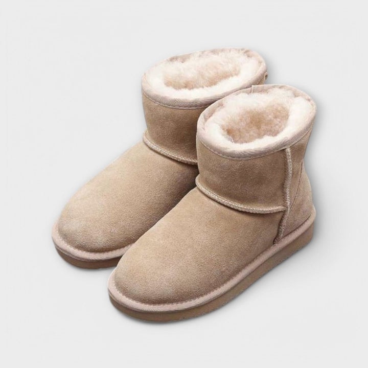Milena | Winter Boots Lined with Ankle Height - Mijn winkel