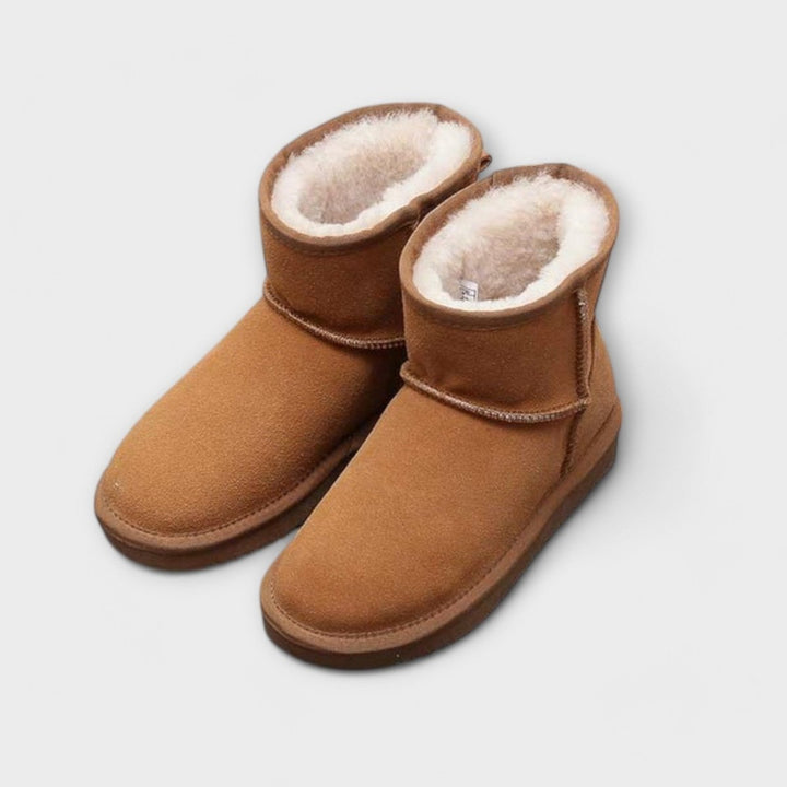 Milena | Winter Boots Lined with Ankle Height - Mijn winkel