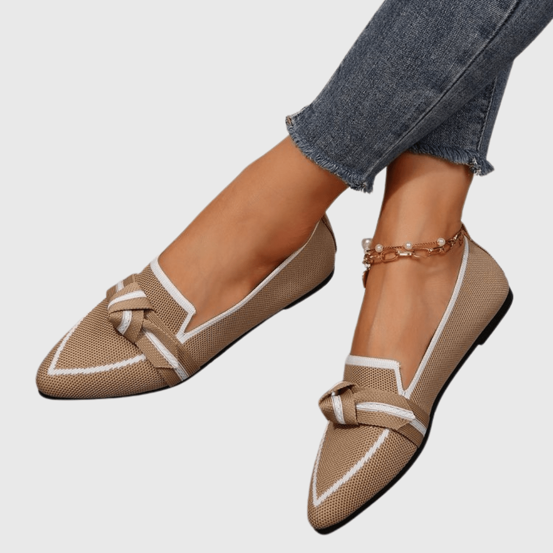 Mirella | Knotted Comfort Loafers - Mijn winkel