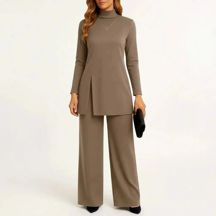 Naomi Turtleneck Top & Pants Set - Mijn winkel