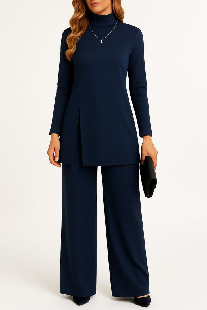 Naomi Turtleneck Top & Pants Set - Mijn winkel