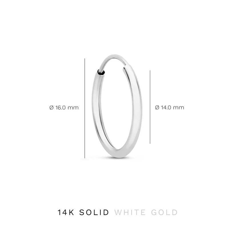 Noémie Sorel Earrings | White Gold - Mijn winkel