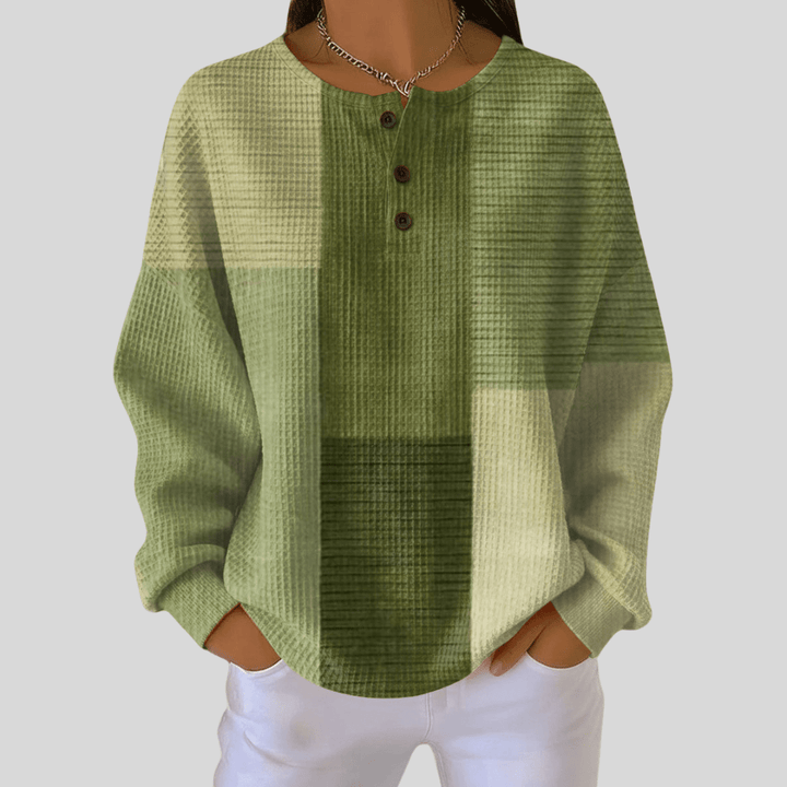 Nora | Winter Jumper with Buttons - Mijn winkel