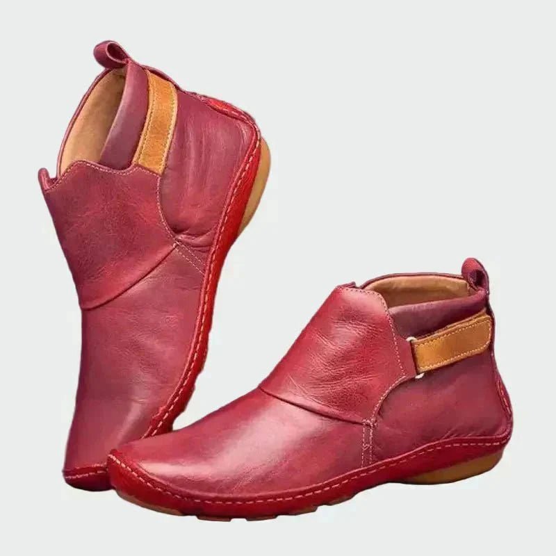 Norah | Orthopedic Leather Boots - Mijn winkel