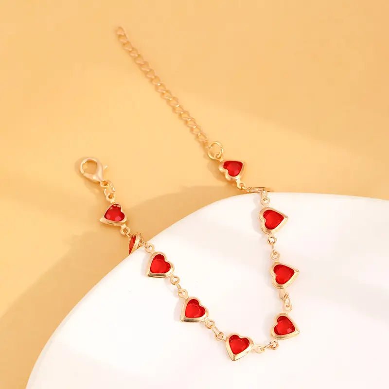 Ophelyra Garnetelle Bracelet | Gold - Mijn winkel